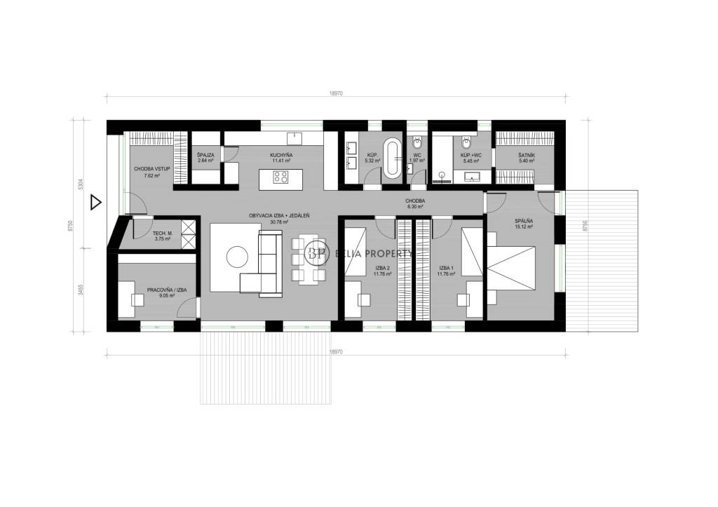 Luxusný 5i rodinný dom - skolaudovaný - 13