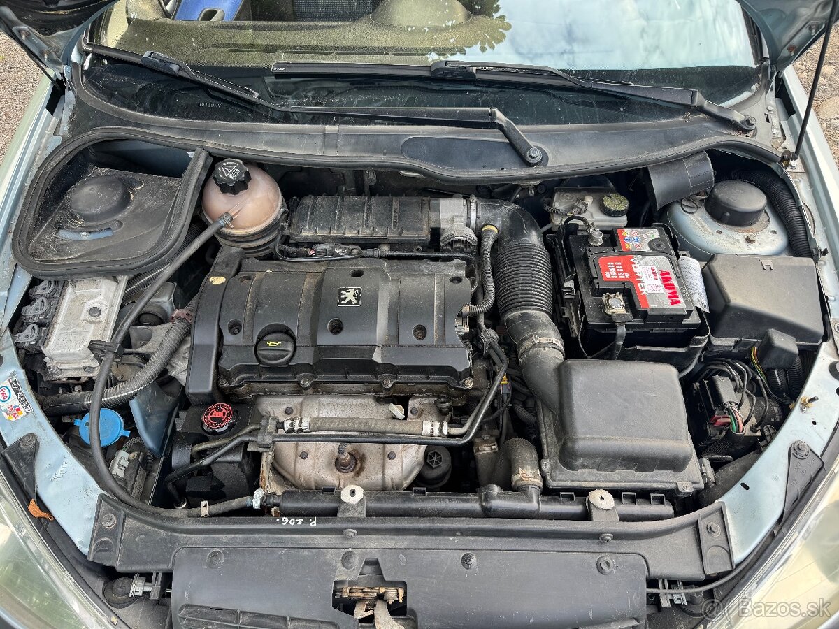 Predám Peugeot 206 cc 1.6 80kw - 13