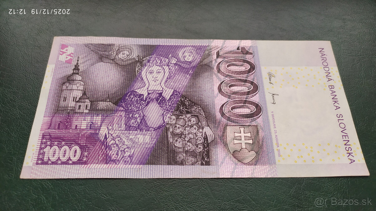Bankovky 1000 Sk, 4 rôzne ročníky - 13