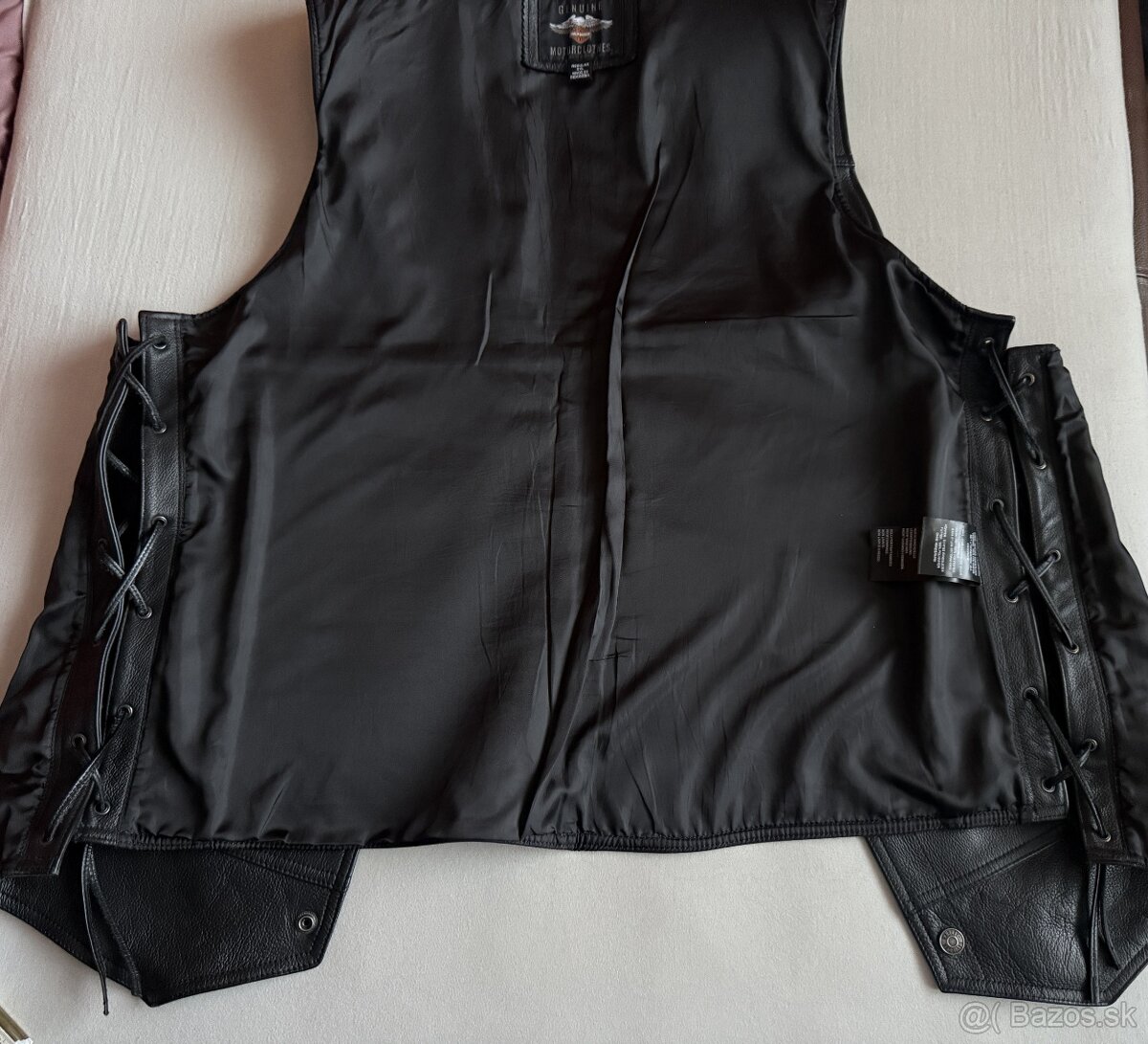 HARLEY DAVIDSON® kožená vesta 2XL - 13