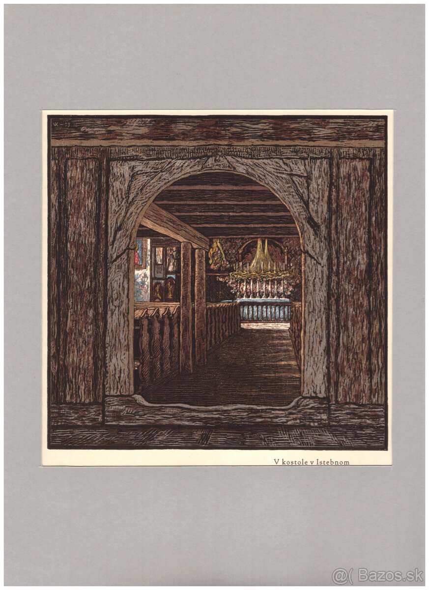 Karel Vik - drevoryty 1 - 13