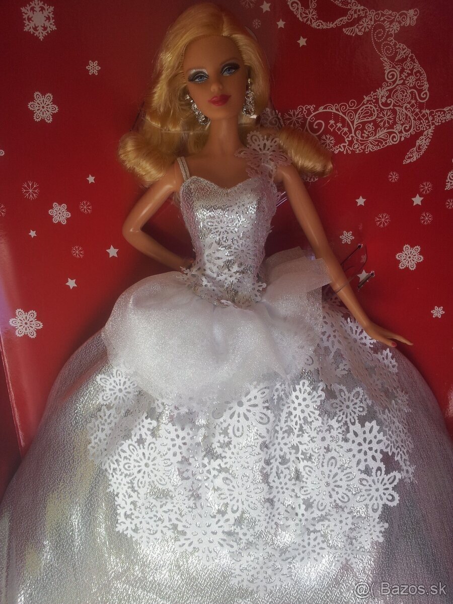 Zberatelska Barbie vianocna - 13