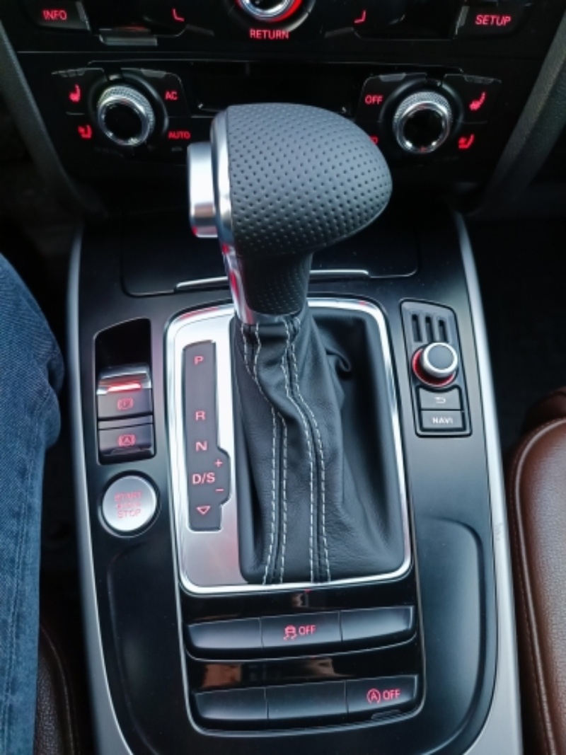 AUDI kozena perforovana paka radenia - volic automatu - 13