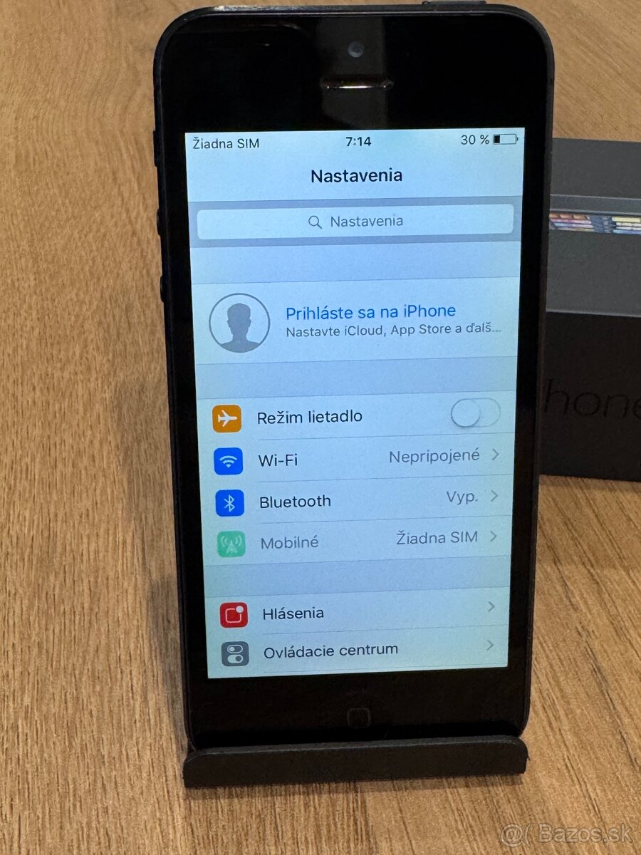 Predám iPhone 5 32GB Black - 13
