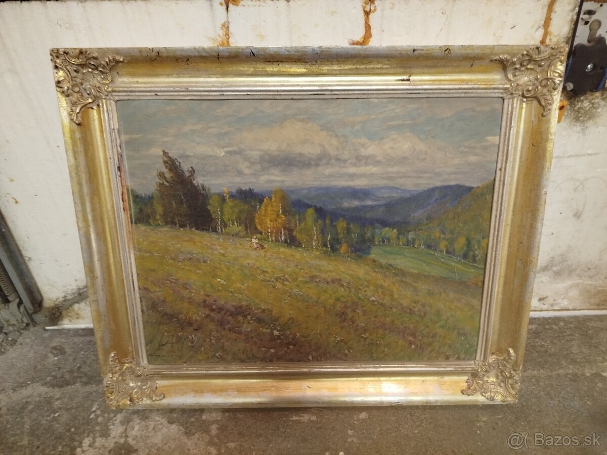 Predám rôzne starožitné obrazy - 13