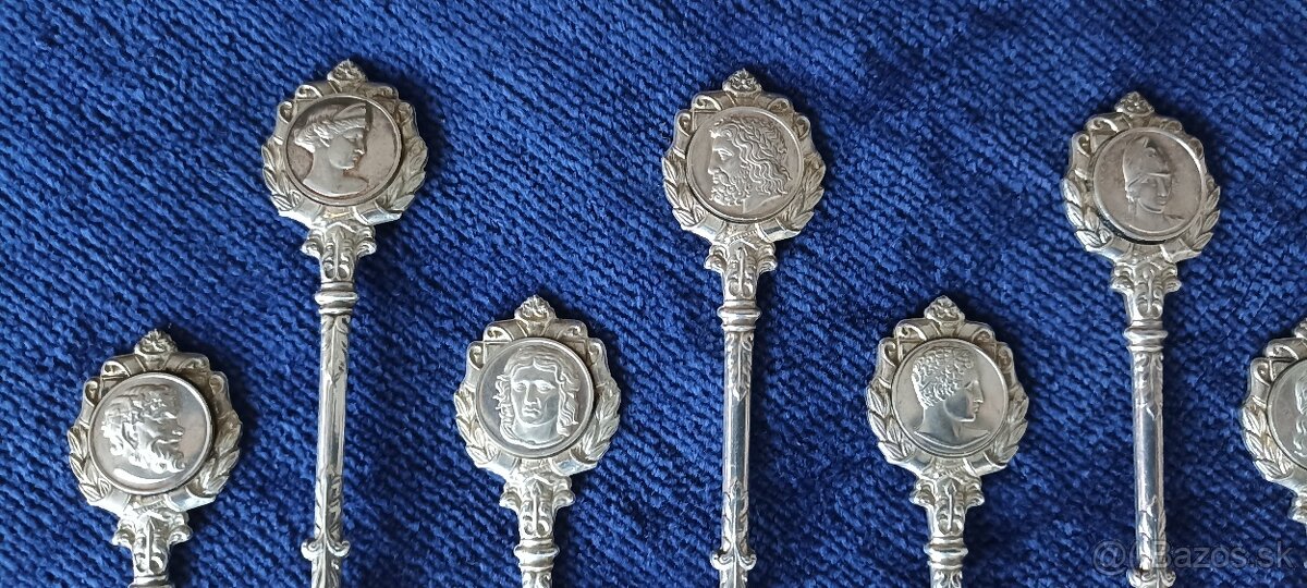 Investičné Striebro–zberateľská sada bohov Ríma-Londýn 1971 - 13