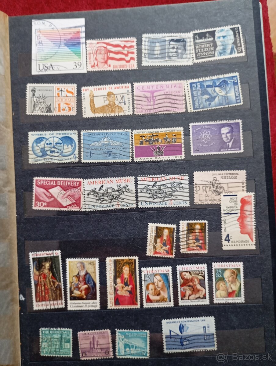Album známok USA - 13