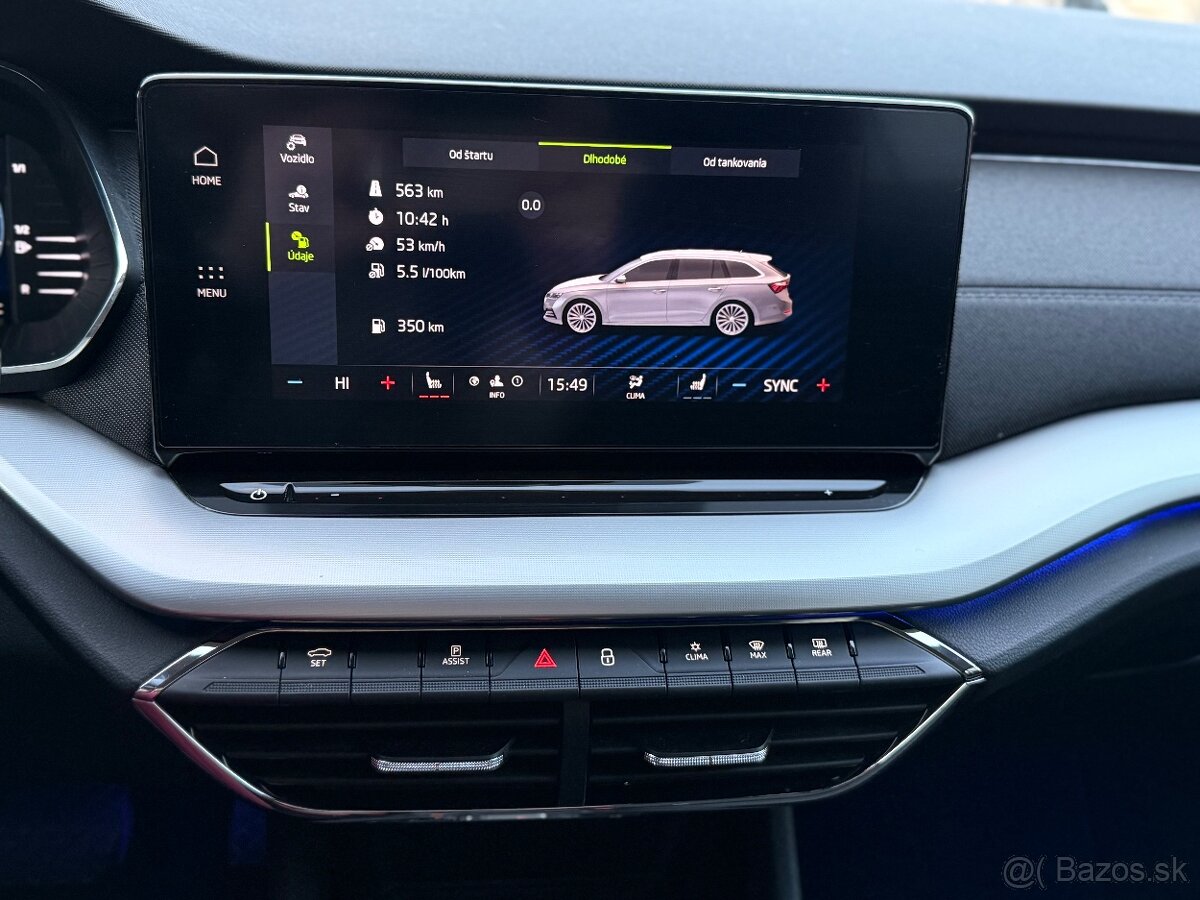 Škoda Octavia 4 combi, 2.0 TDI, automat 7s - 13