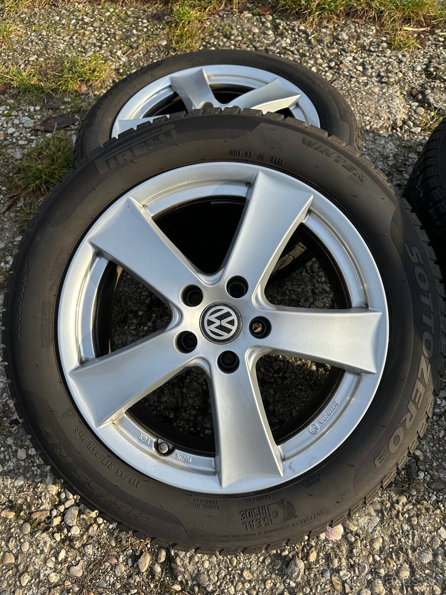 Predám zimnú sadu 5x112 225/55 r17 VW - 13