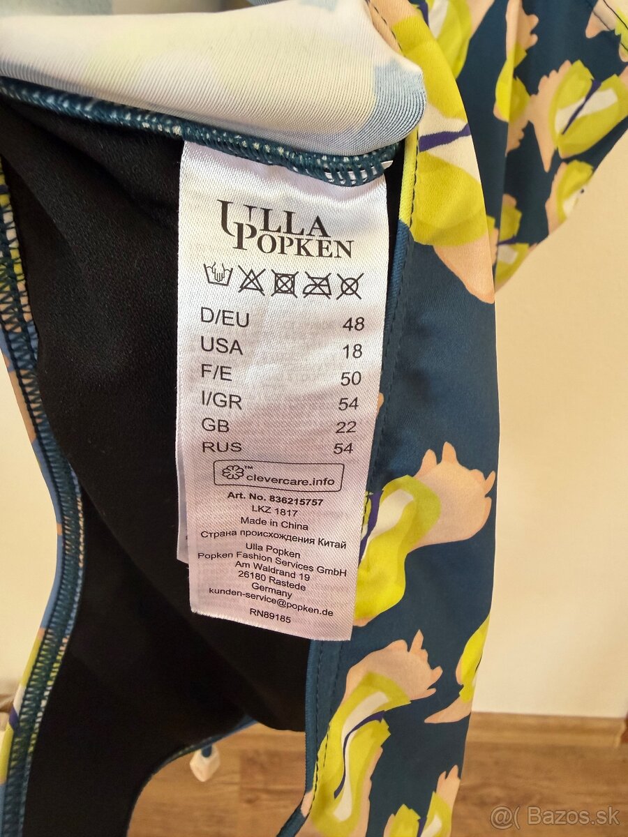 Ulla Popken celé plavky 48 - 13