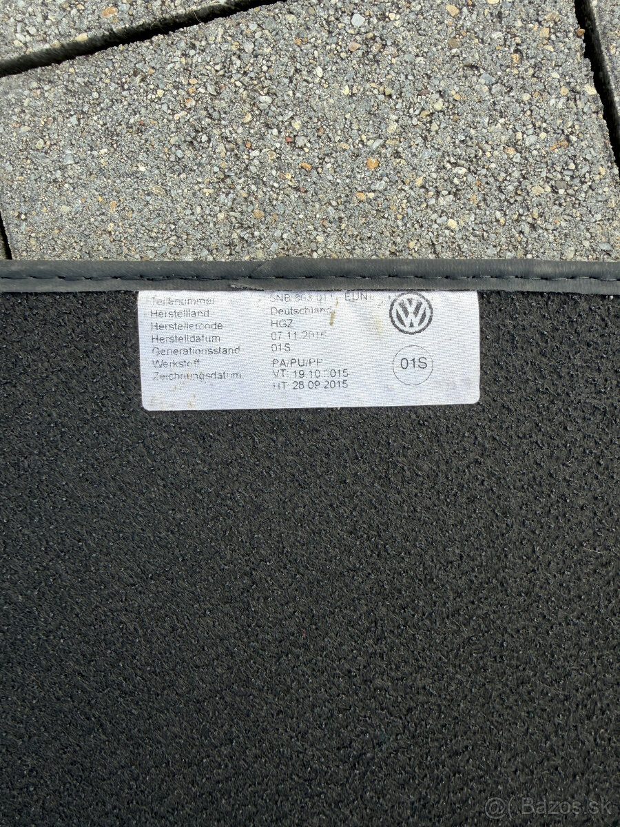 Originálne textilné koberce VW Tiguan II (2016 – 2024) - 13