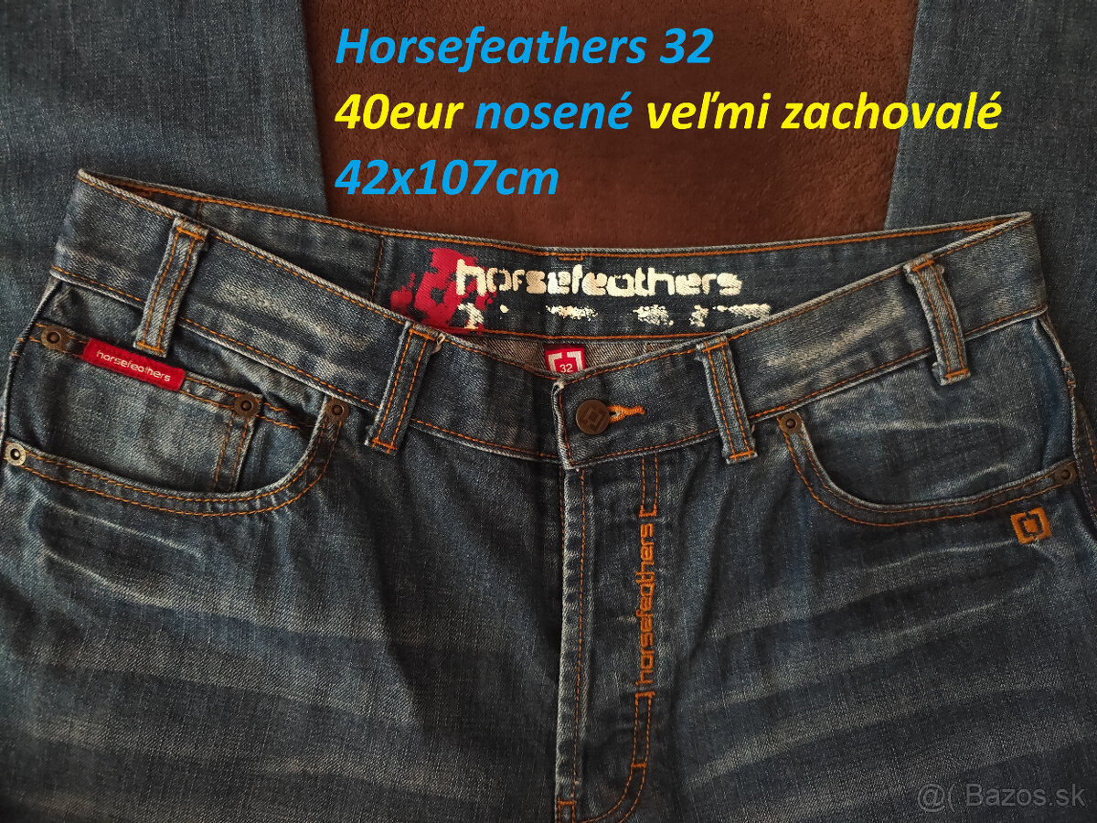 Riflové kapsáče a Riflové joggery Gate, Rifle Horsefeathers - 13