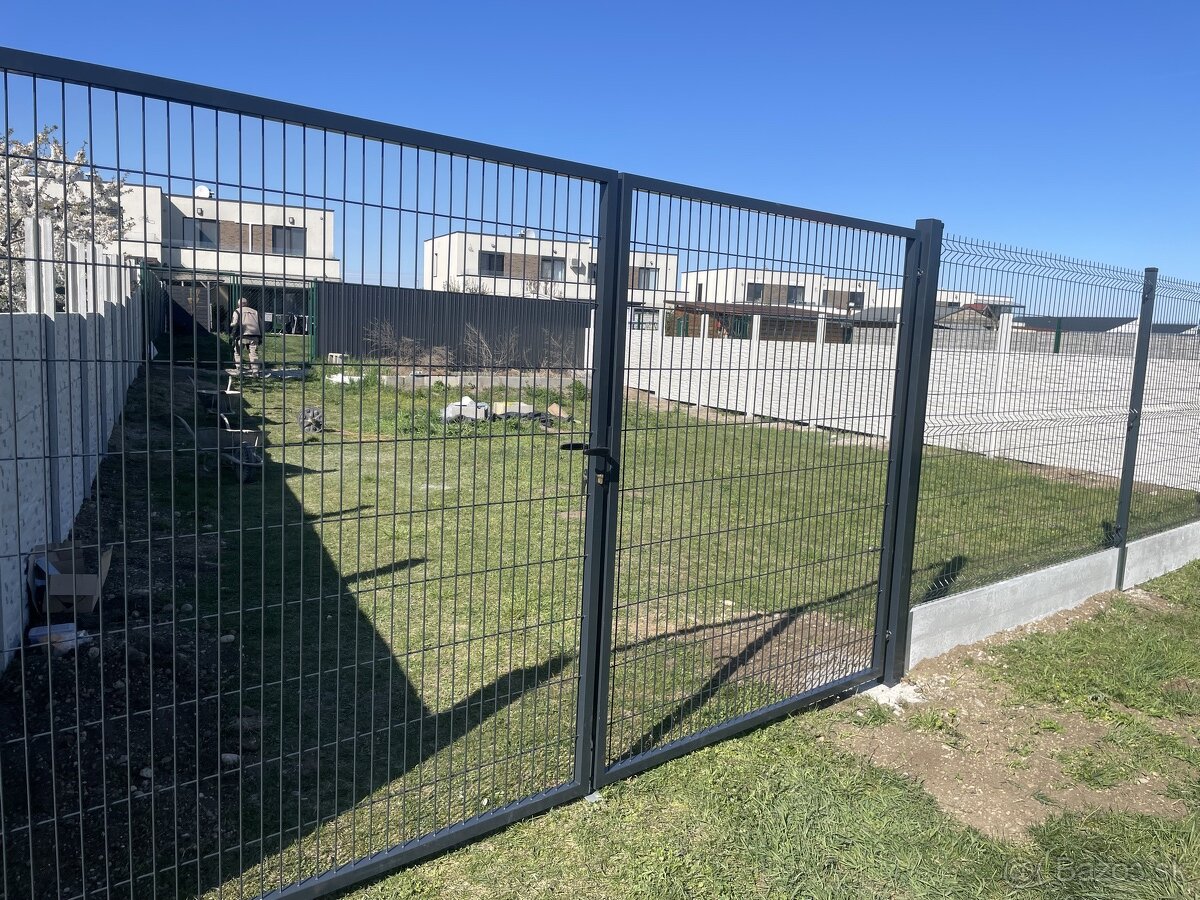 Vyroba Predaj a Montaz betotonoveho plotu, 3D plotu - 13