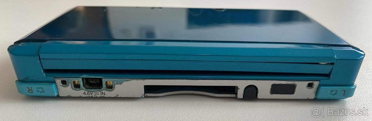 Nintendo 3DS Aqua Blue + 64gb - 13