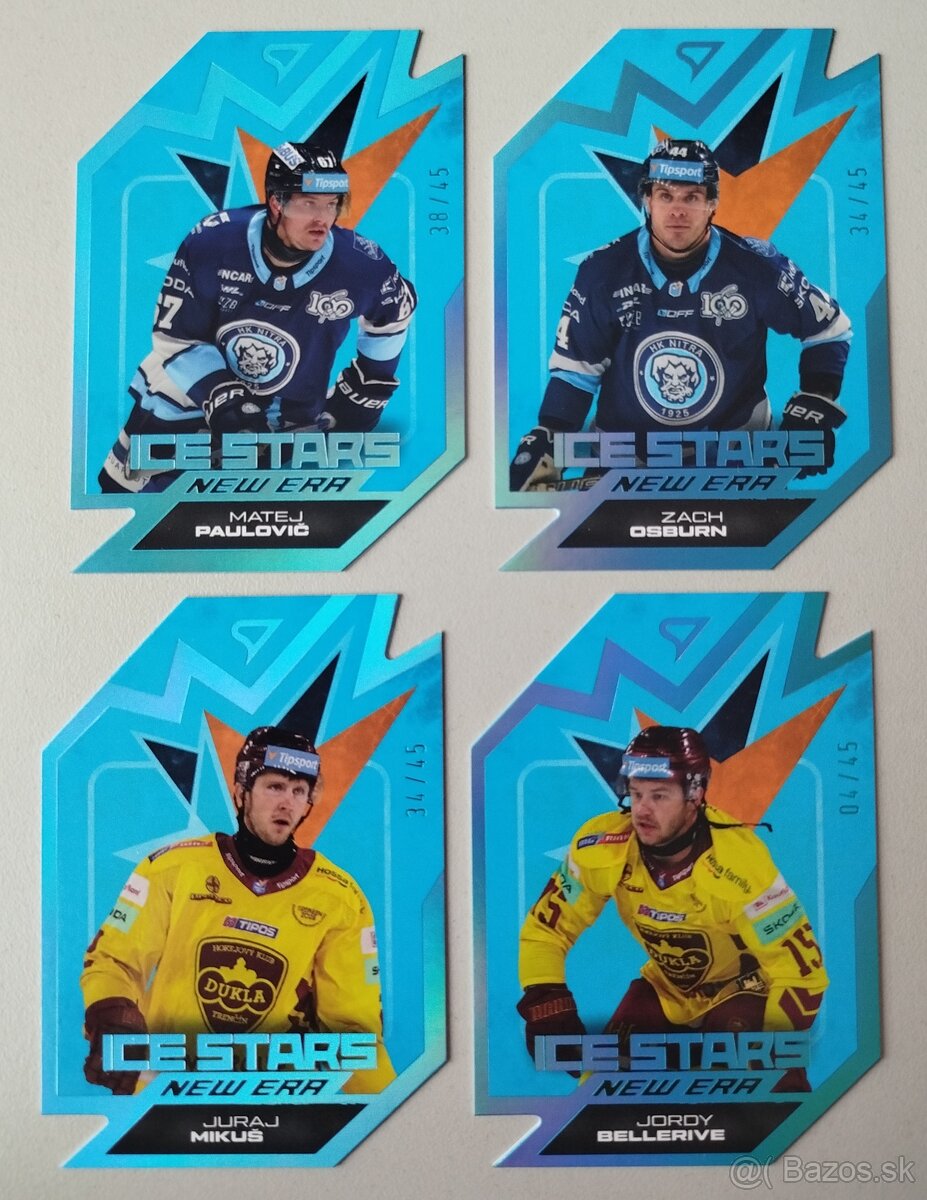 Hokejové kartičky TIPSPORT LIGA 2025/2026 Jersey, podpisy... - 13