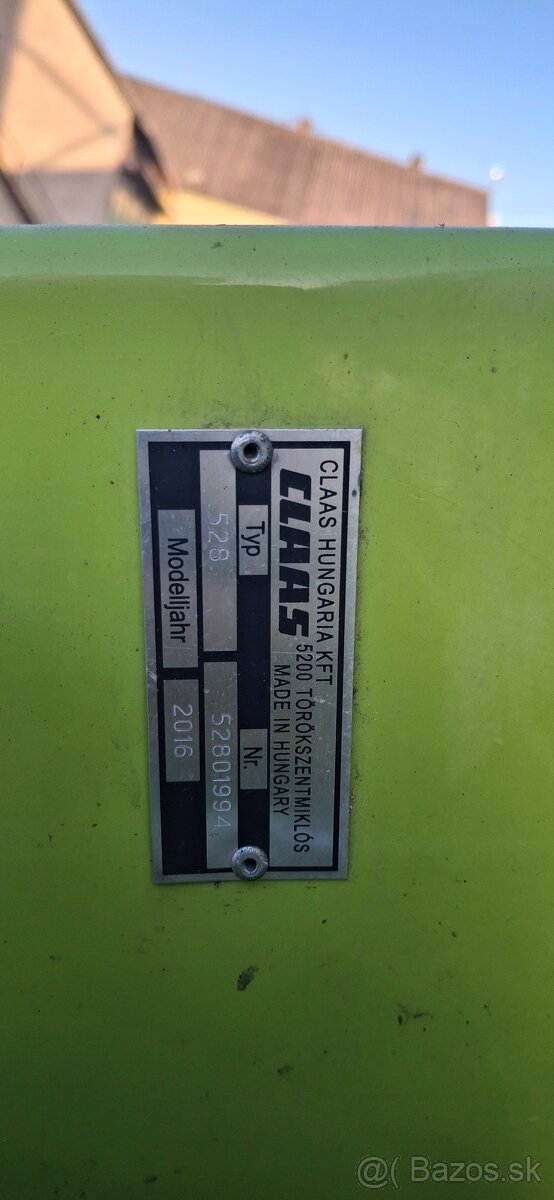 Adaptér, lišta claas vario 930 - 13