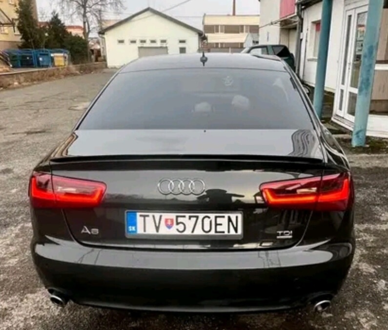 AUDI A6 C7 4G spoiler kridlo na kufor - 13