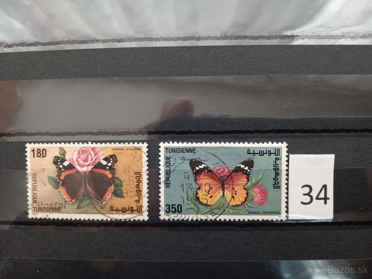 Poštové známky č.581 - AFRICKÉ ŠTÁTY II. - 20 ks sérií - 13