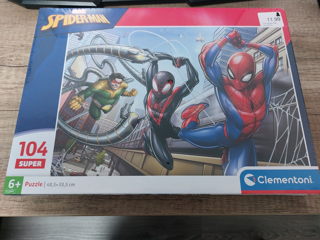 puzzle 4v1 Hotwheels / Spider man - 13
