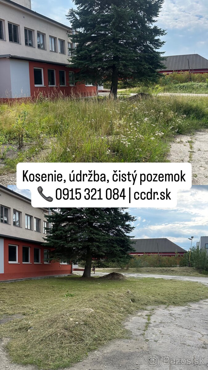 KOSENIE – MULČOVANIE – ČISTENIE POZEMKOV - 13