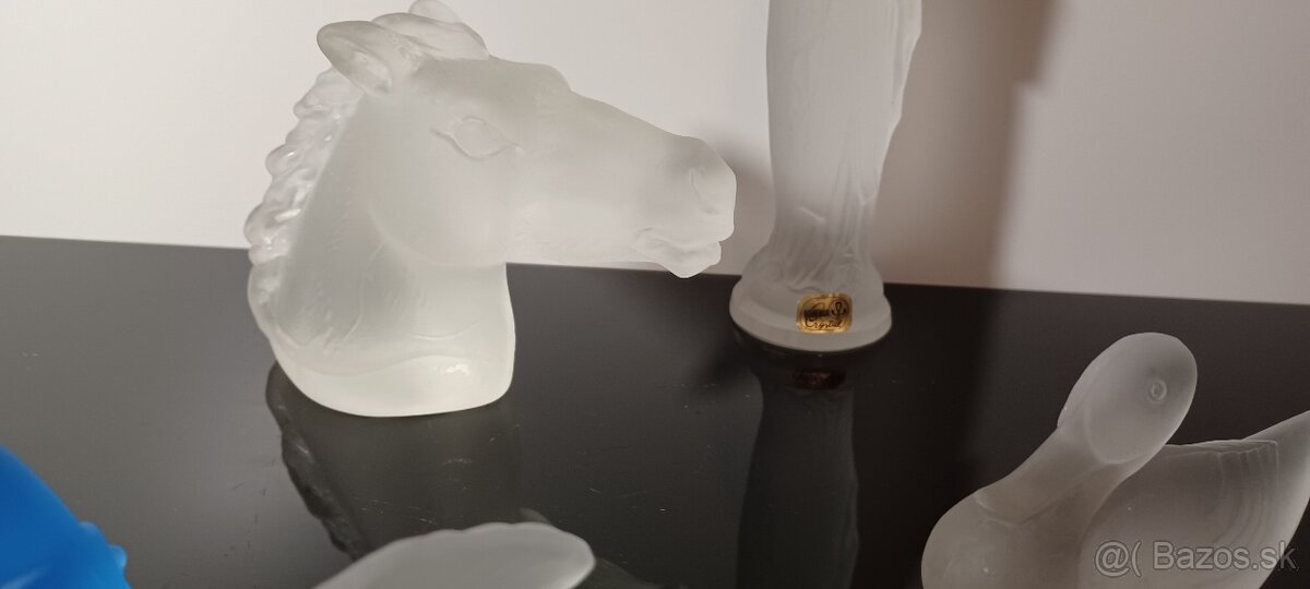 Saténové sklo , ťažítka. - 13