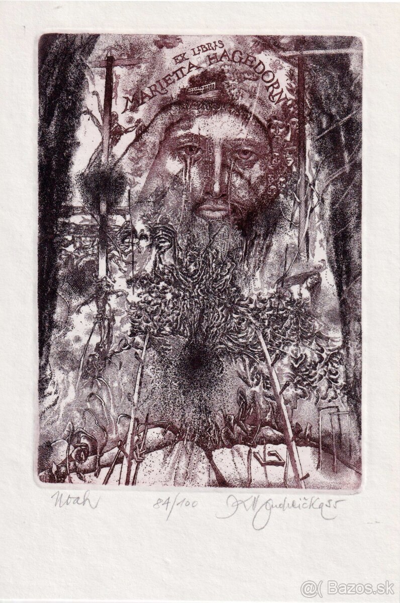 predam grafiky exlibris Karol Ondreička II. - 13
