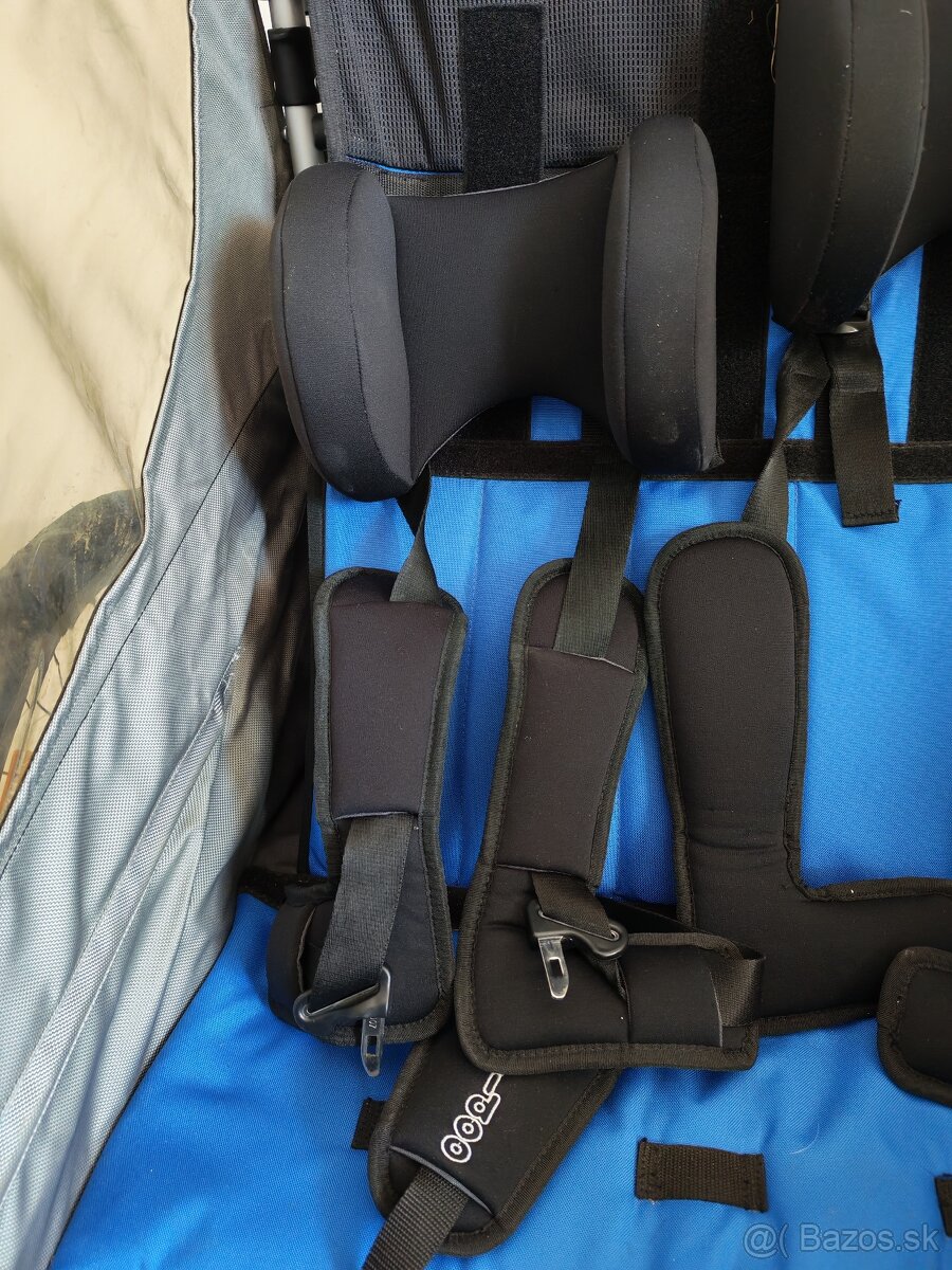 Cyklo vozík pre 2 deti Queridoo - 13