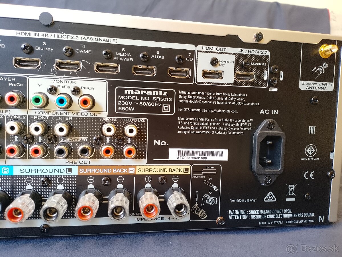 Marantz SR5013 (7.2 AV Receiver) - 13