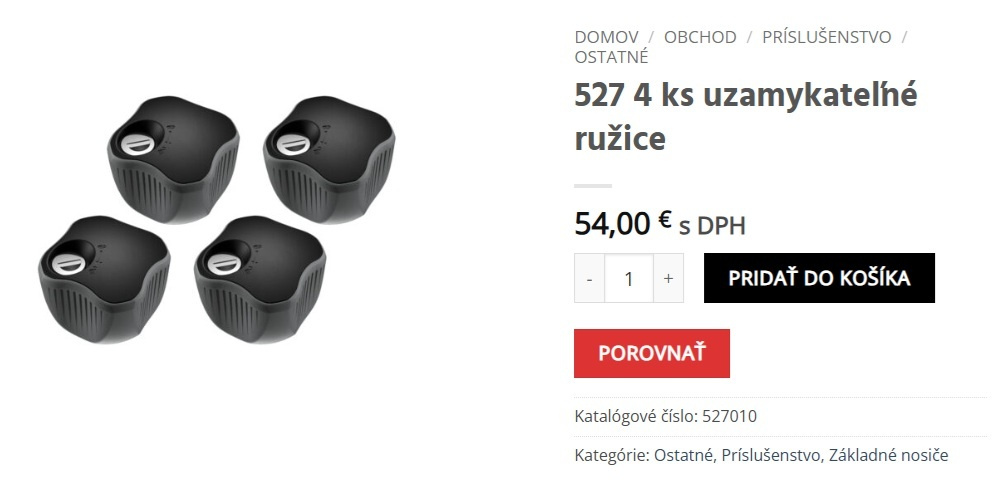 THULE nové priečniky 4ks sada - 13