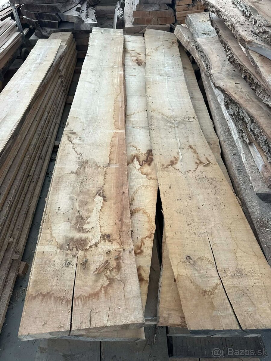 Vysušené jaseňové fošne, jaseňové rezivo, jaseň - 13