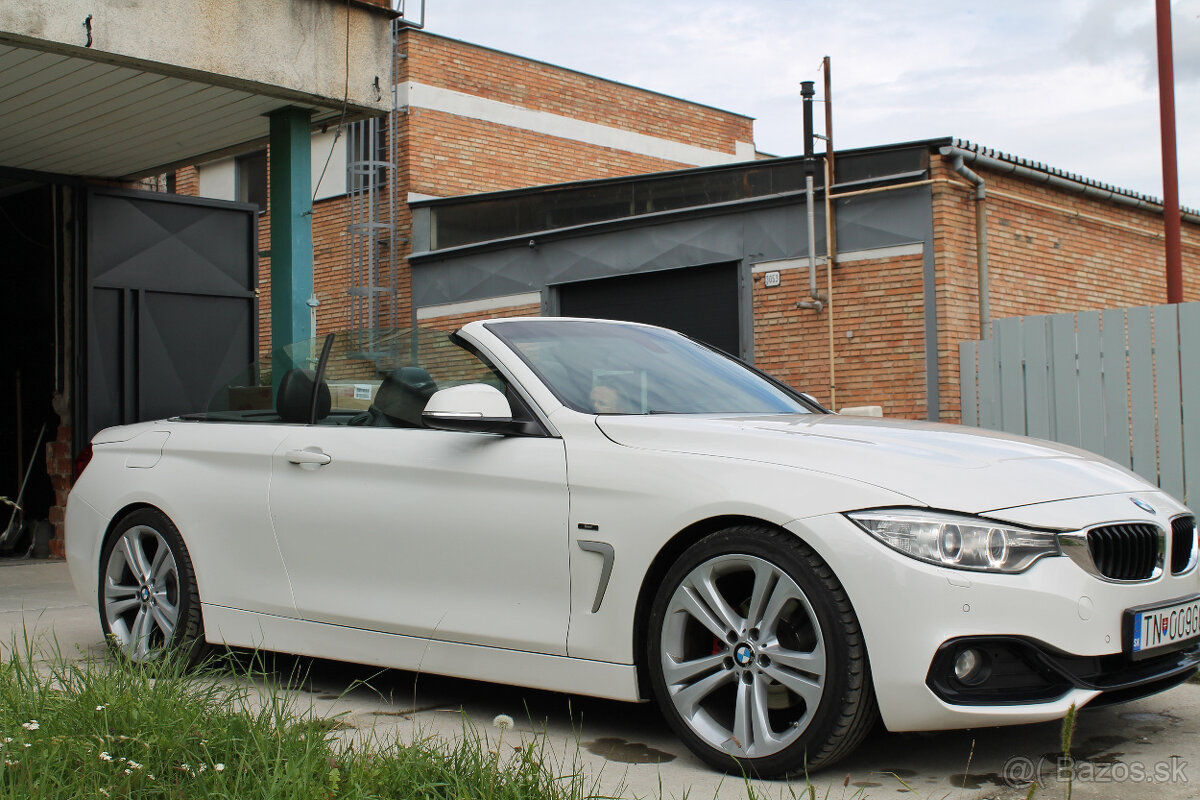 BMW 420d cabrio MSPORT TOP STAV - 13