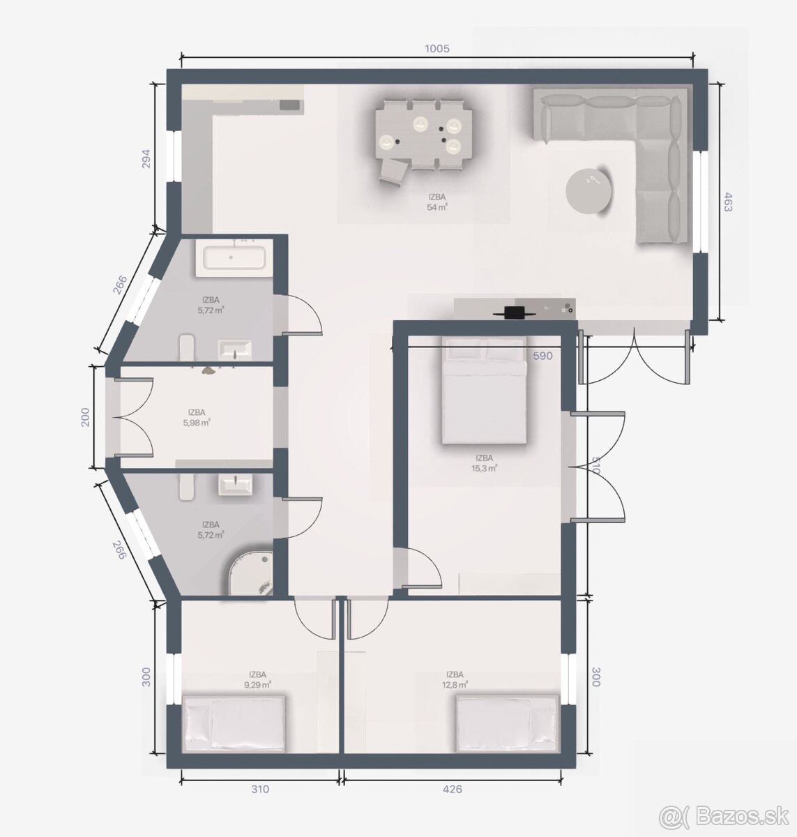 PREDAJ rodinný dom Banka - 13