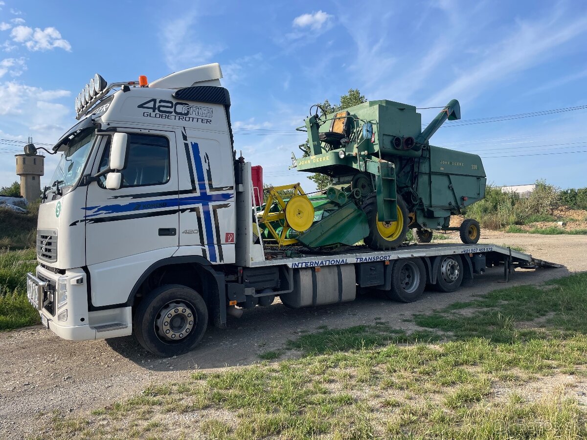 PREPRAVA STROJOV - PREVOZ TECHNIKY - ODTAHOVKA do 15 ton - 13