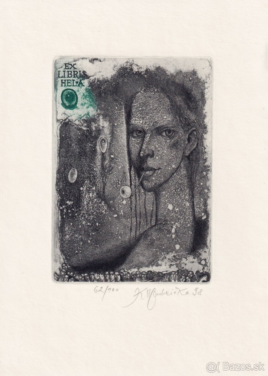 predam exlibris grafiky Karol Ondreička - 13