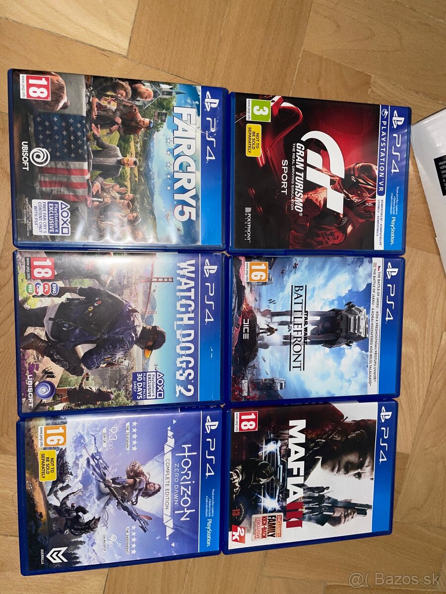 PS4 Pro 1TB + 3 DualShock ovládače + nabíjací stojan + Hry - 13