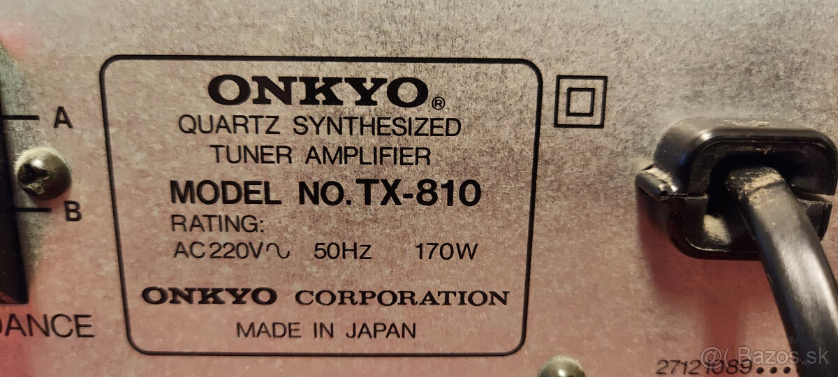 Receivery Pioneer a Onkyo - 13