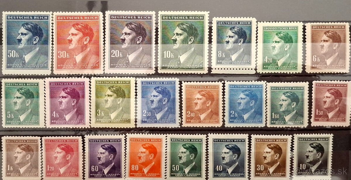 Známky Československo ,Slovenský štát ,Protektorat - 13