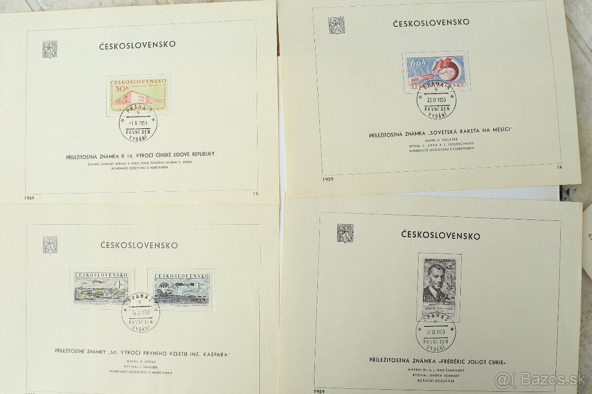 Známky 14 albumov - 13