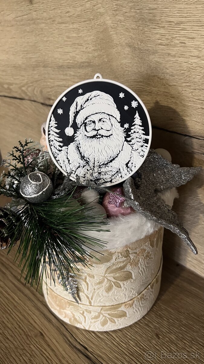 3D tlačené vianočné ozdoby - 13