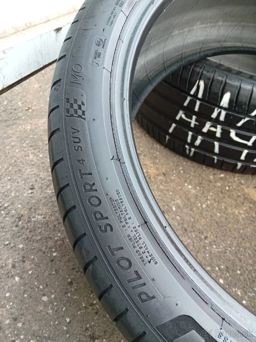 2 zánovné letné pneumatiky 255/40R21 - 13