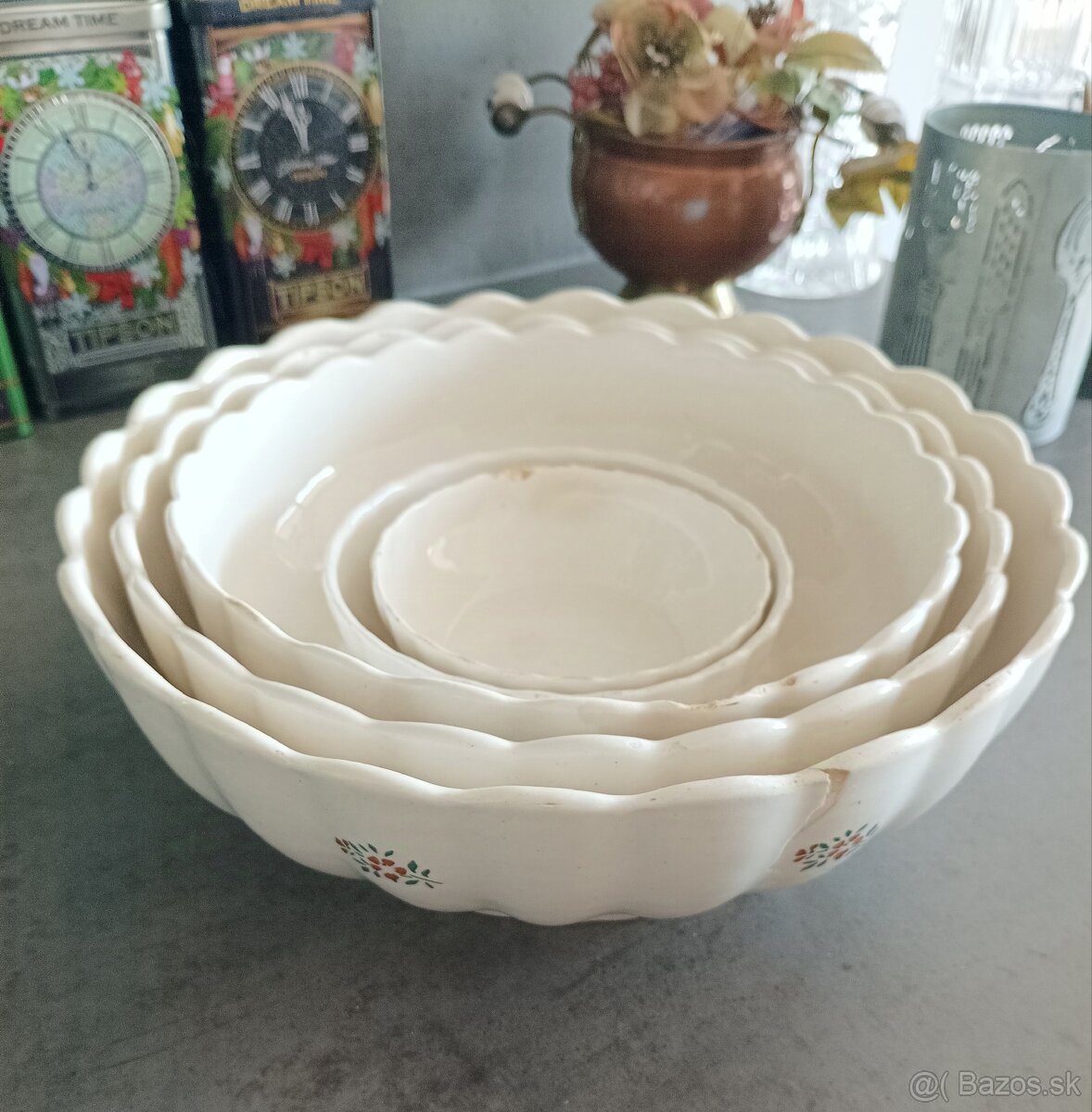 Vintage misy - sada 4 kusy - 13