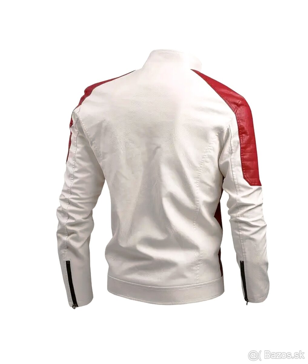 Kožená moto bunda 2x - 13