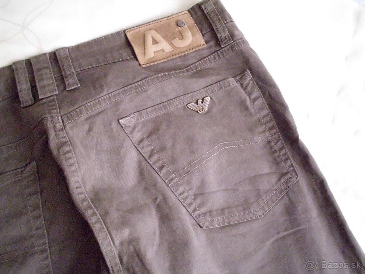 Armani pánske rifl. nohavice s elastanom XL 38/34 - 13