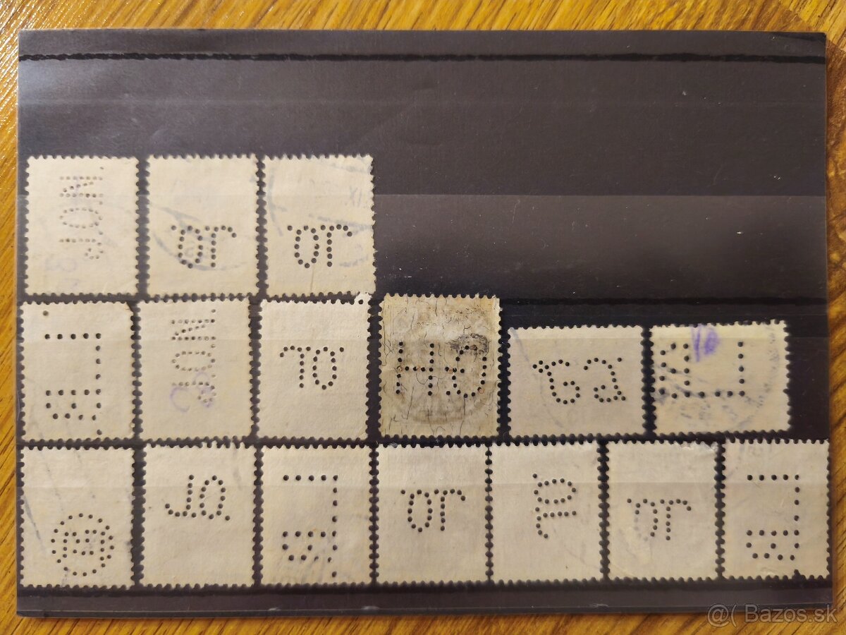 Známkové perfiny - 13