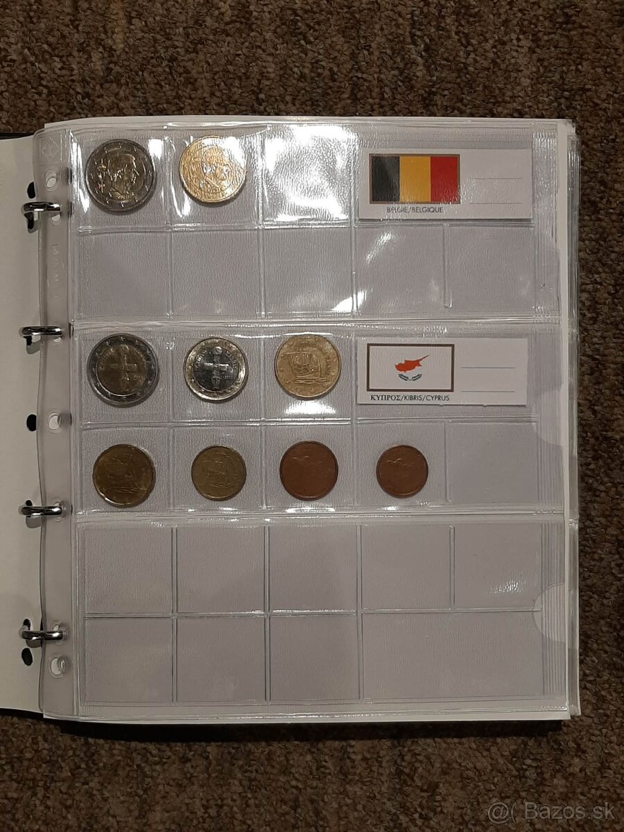 Zbierka obehových euromincí - 13
