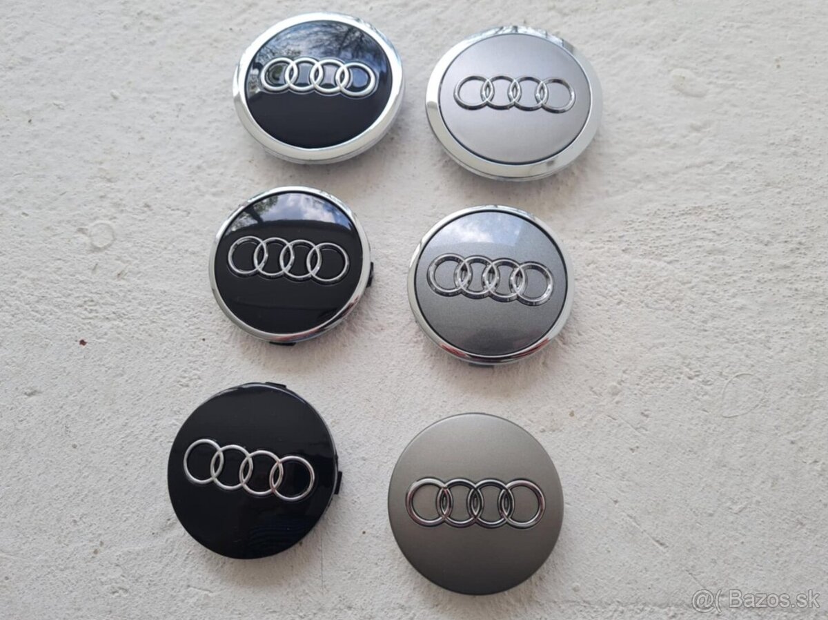 Stredové krytky - pukličky kolies AUDI - 13