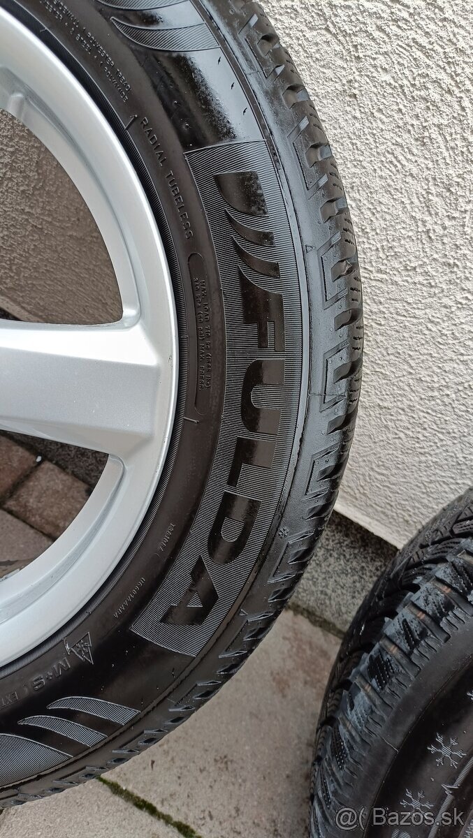 5x112 R16 HLINÍKOVÉ DISKY 205/60 R16 ZIMNÉ PNEUMATIKY - 13