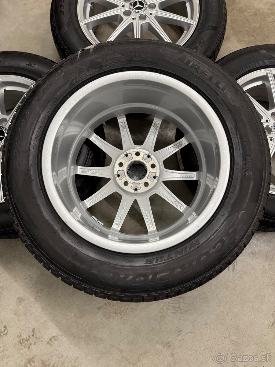 Nepoužitá zimná sada 5x112 R18 , 235/60/18 Mercedes Benz GLE - 13