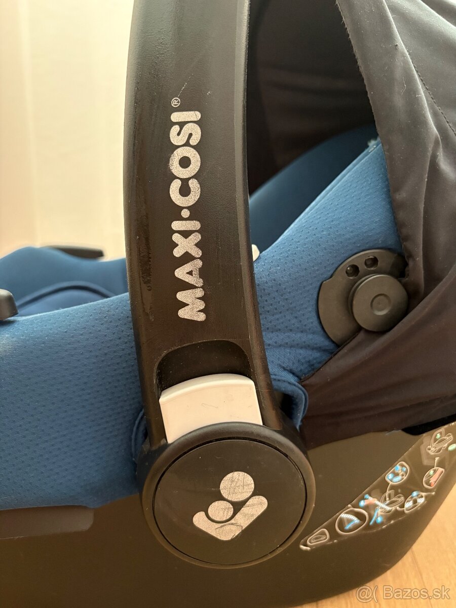 Maxi-cosi autosedačka 40-75 cm Essential Blue vajíčko do aut - 13
