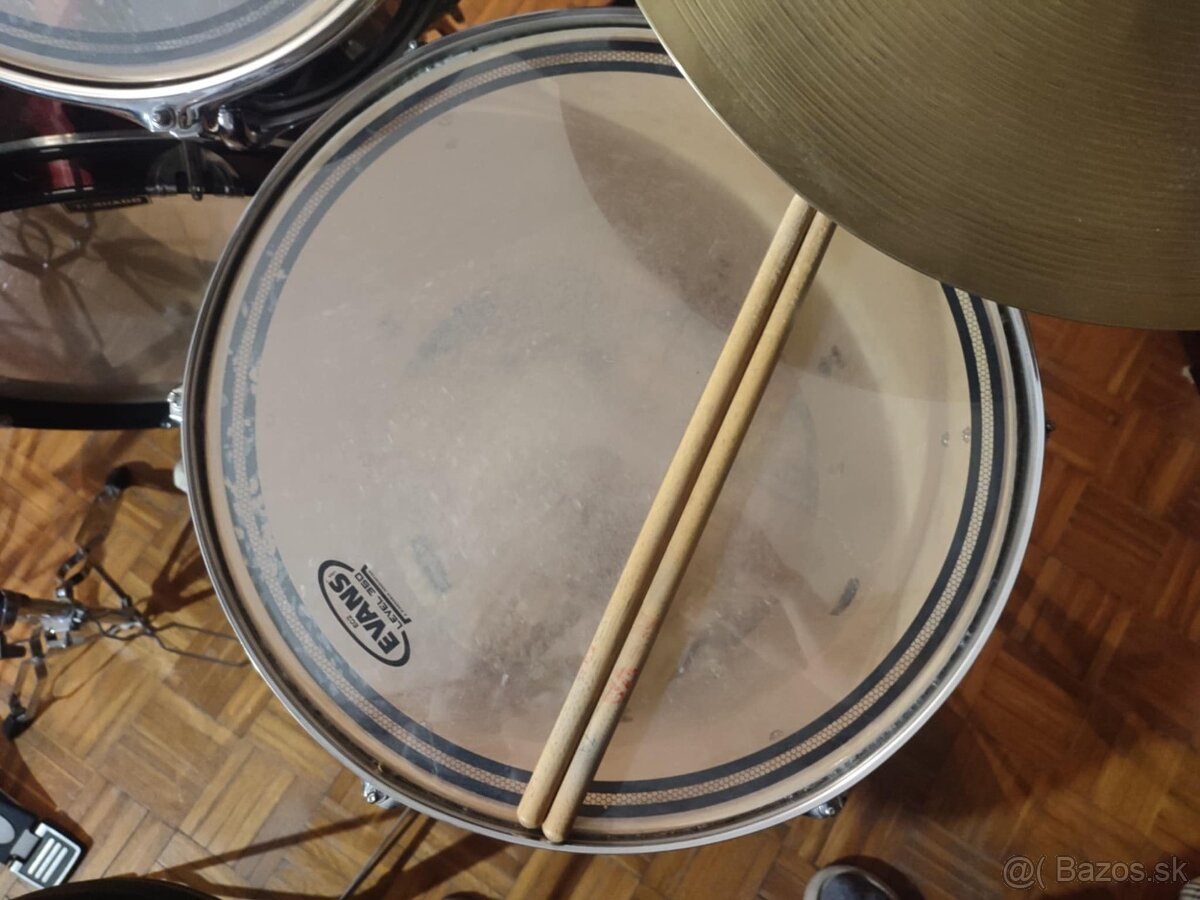 Predám bicie nástroje Evans - 13